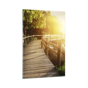 Glass picture - Another Bend, New Wonders - 80x120 cm