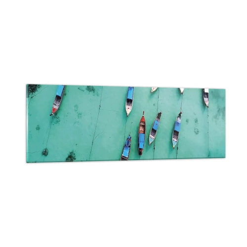 Glass picture - In Joyful Expectation - 90x30 cm