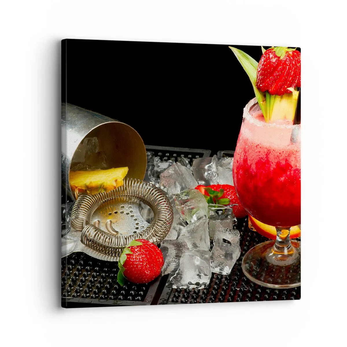 Canvas picture - Coctail of Flavours - 30x30 cm