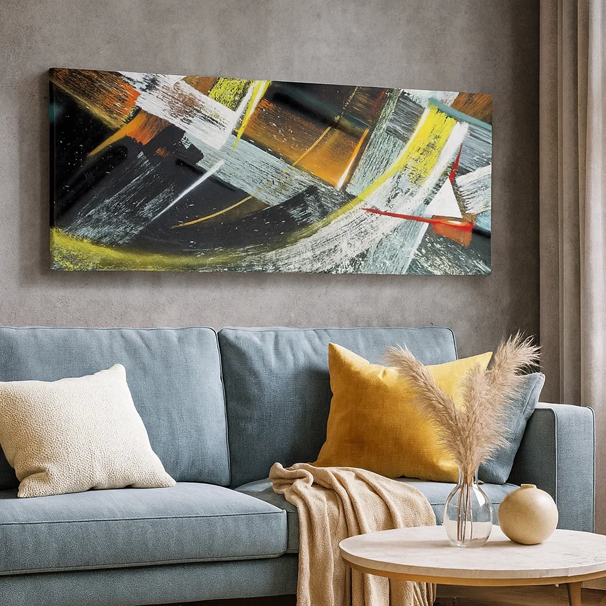 Canvas picture - Energy of Movement - 30x30 cm