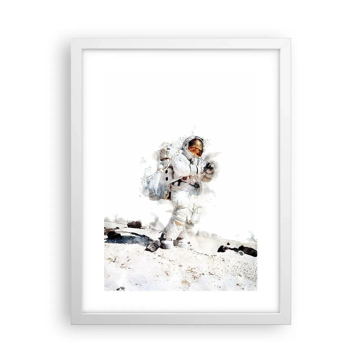Poster in white frmae - Messenger of the Earth - 30x40 cm