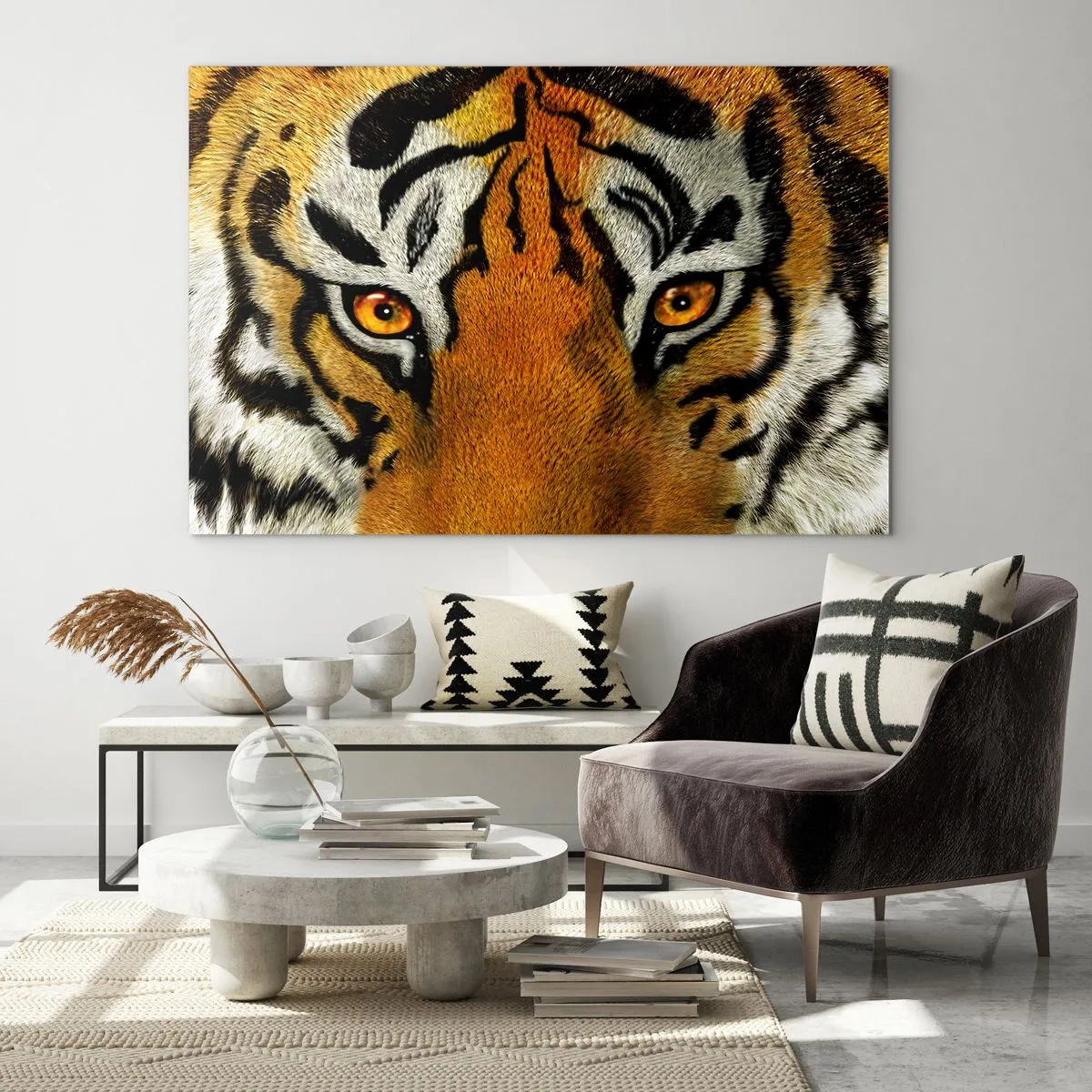 Glass picture - Fearsome and Beautiful - 100x70 cm