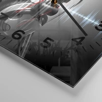 Clock face with numbers