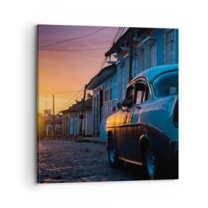 Canvas picture - Time Slows Down Here - 70x70 cm