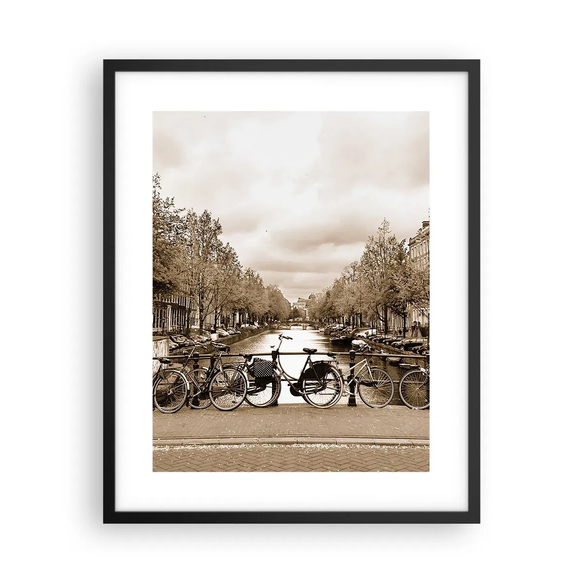 Poster in black frame - Dutch Atmosphere - 40x50 cm