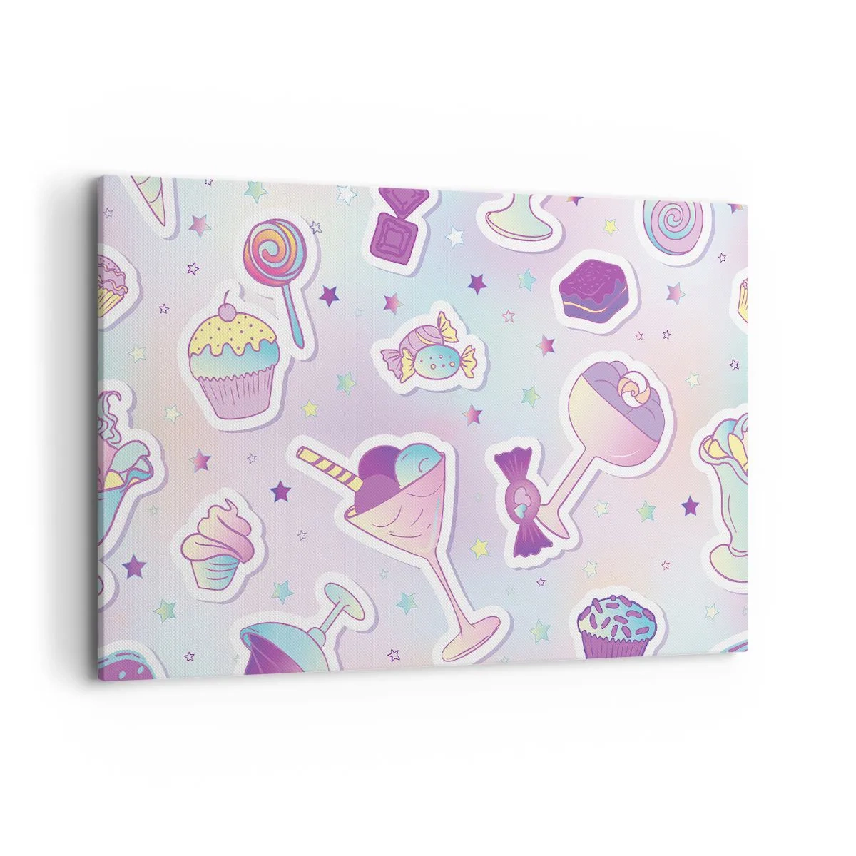 Canvas picture - Why We Can't Have Birthday Everyday? - 120x80 cm