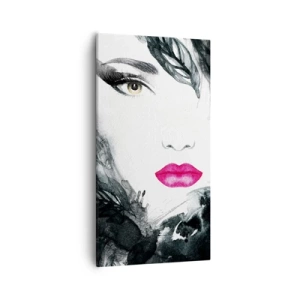 Canvas picture - Watch out for Femme Fatale! - 55x100 cm