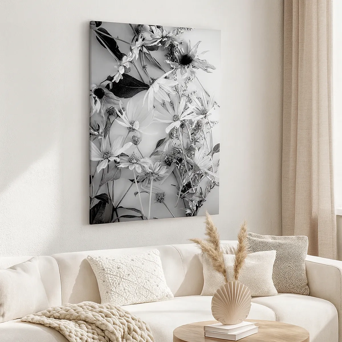Canvas picture - No-Bouquet of Flowers - 50x70 cm