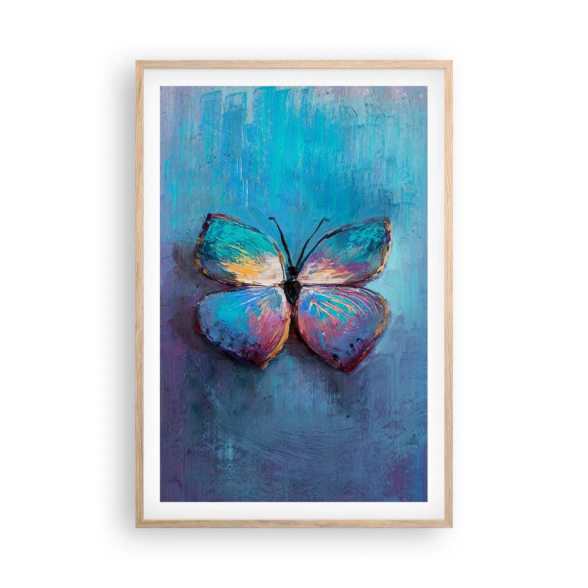 Poster in light oak frame - In Full Splendour - 61x91 cm