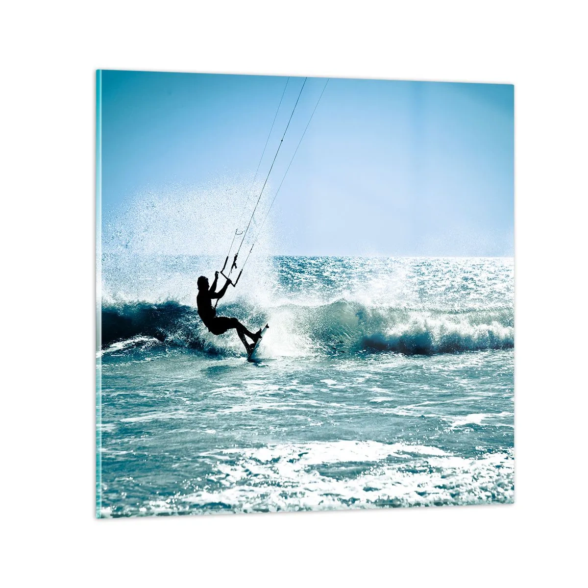 Glass picture - Let You Be Carried Away - 50x50 cm
