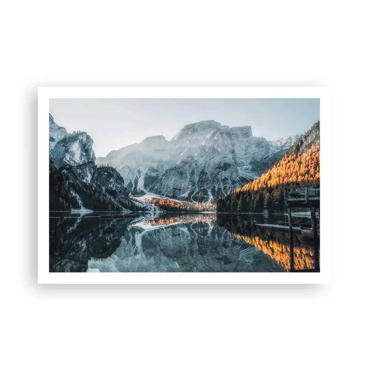 Poster - Mirror Landscape - 91x61 cm