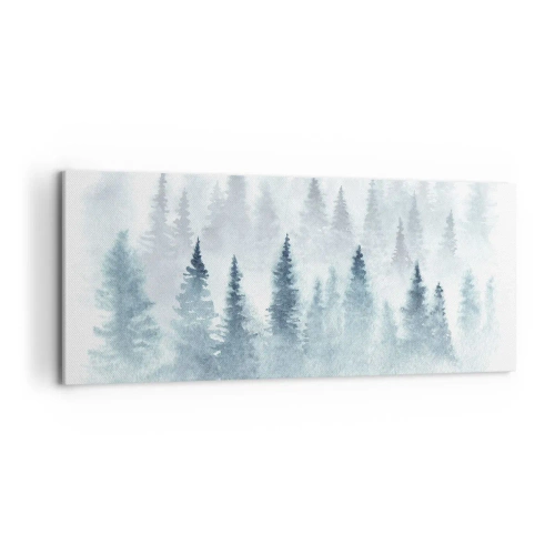 Canvas picture - Wrapped up in a Fog - 120x50 cm
