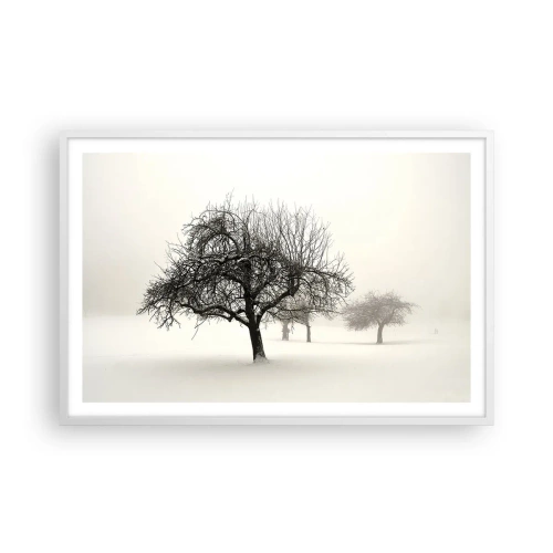 Poster in white frmae - Winter Dream - 91x61 cm