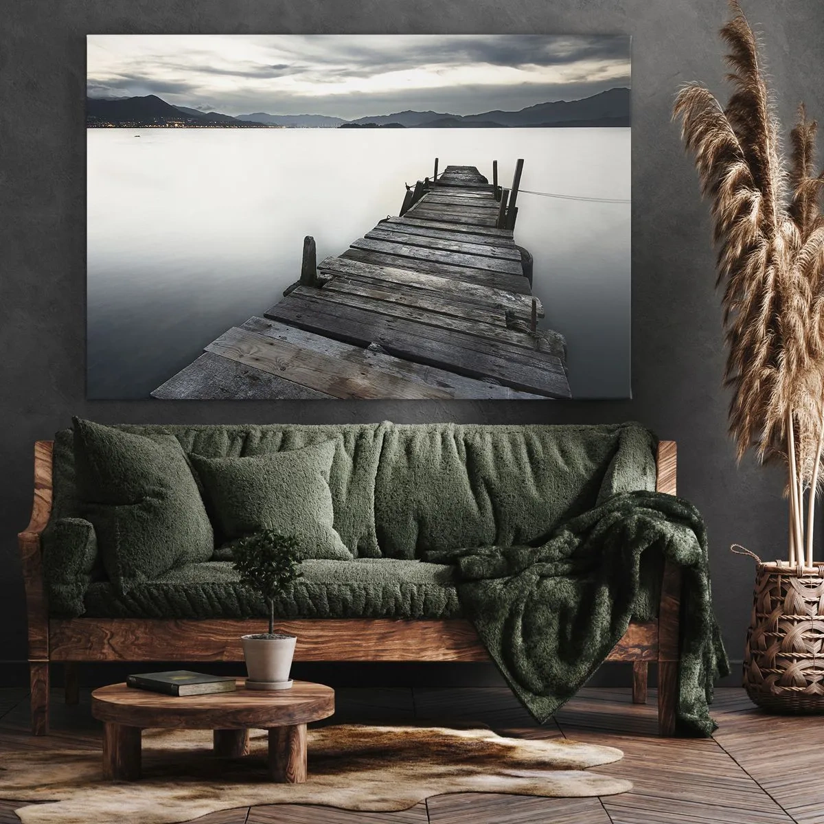 Canvas picture - Submerging in Tranquility - 120x80 cm