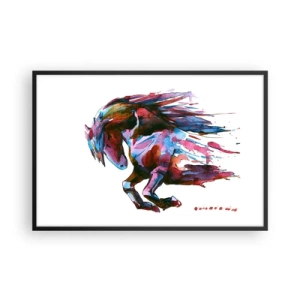 Poster in black frame - In Elation - 91x61 cm