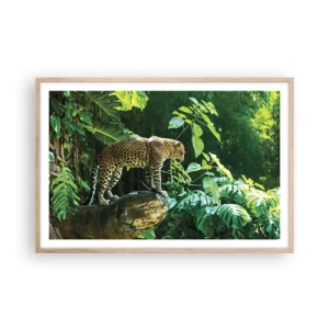 Poster in light oak frame - Going Hunting? - 91x61 cm