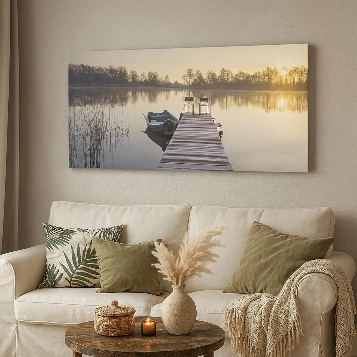 Canvas picture - I Will Be Back Soon - 30x30 cm