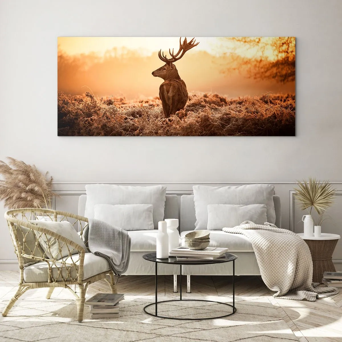 Glass picture - Master of the Moor - 120x50 cm