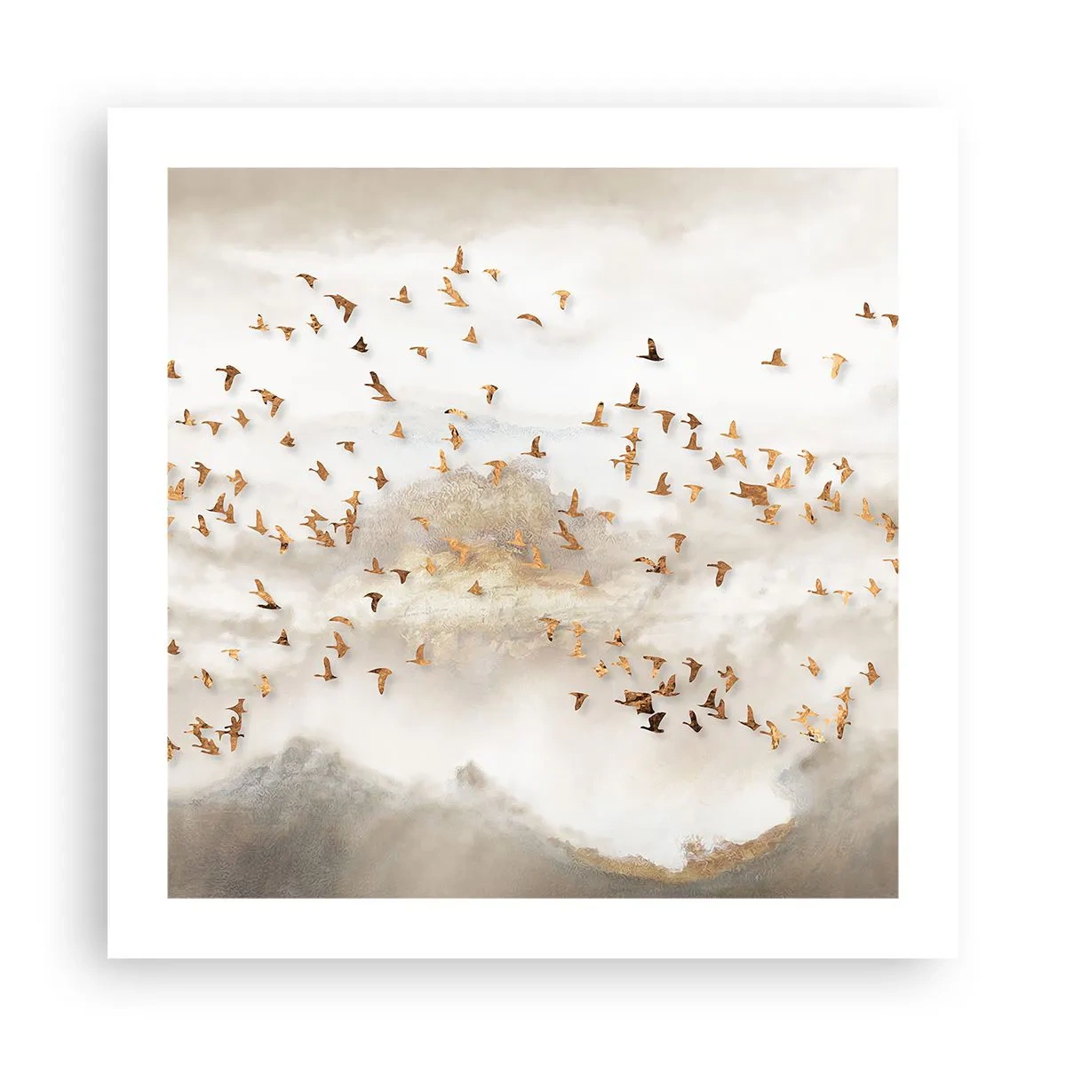 Poster - It Is Time - 50x50 cm