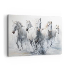 Canvas picture - White Magic - 120x80 cm