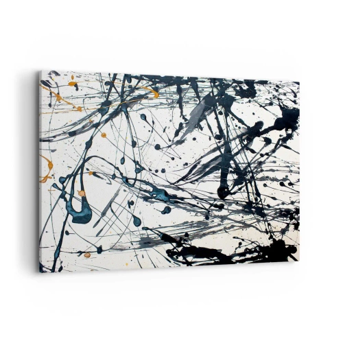 Canvas picture - Expressionist Abstract - 100x70 cm