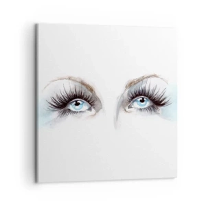 Canvas picture - Eyes ofaAn Angel? - 60x60 cm