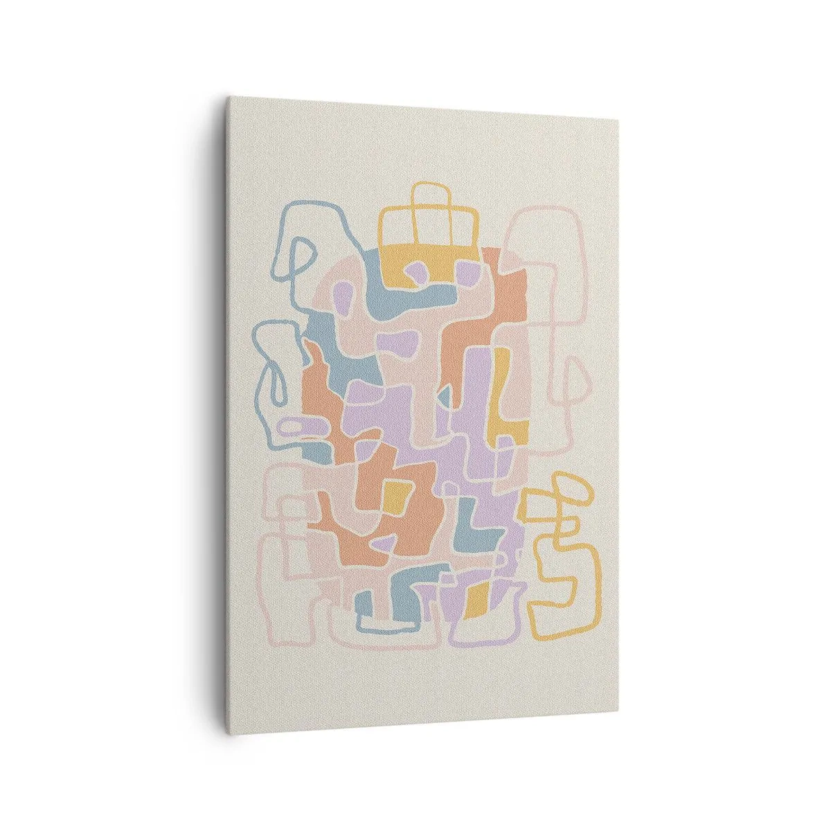 Canvas picture - Maze - Joyful Adventure - 70x100 cm