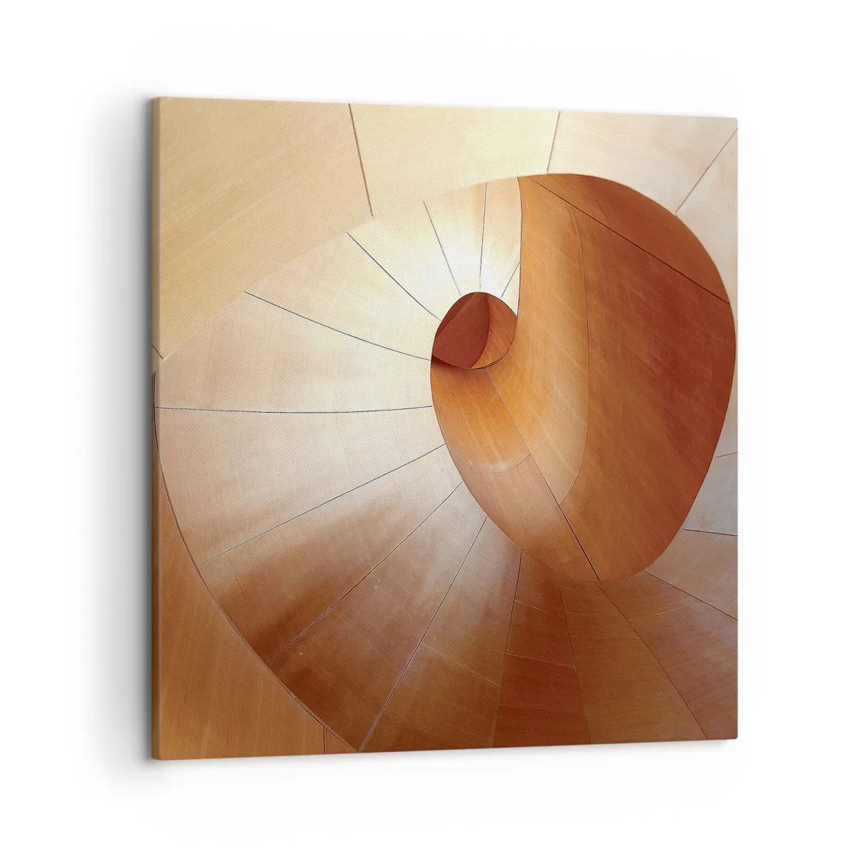 Canvas picture - Architectural Serpentine - 50x50 cm