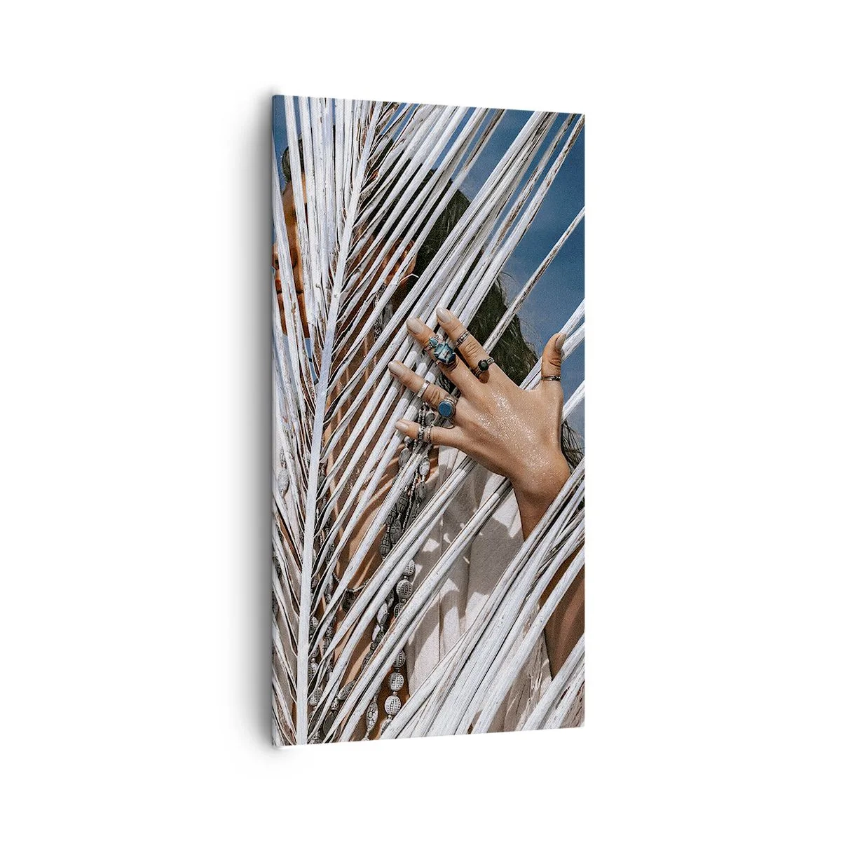 Canvas picture - Shaman's Girlfriend? - 65x120 cm