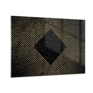 Glass picture - Geometry Glamour Style - 100x70 cm