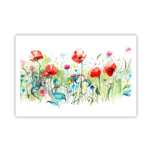 Poster - Meadow in May - 91x61 cm