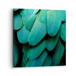 Canvas picture - Precision of Parrot Nature - 30x30 cm