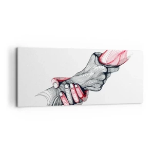 Canvas picture - You Are in Good Hands - 100x40 cm