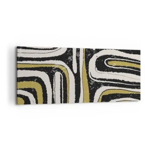 Canvas picture - Compositions: Tracks and Alleys - 120x50 cm