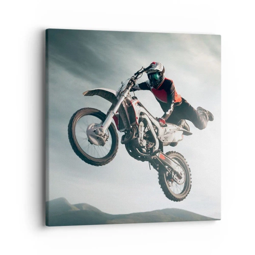 Canvas picture - No Risk, No Fun - 40x40 cm