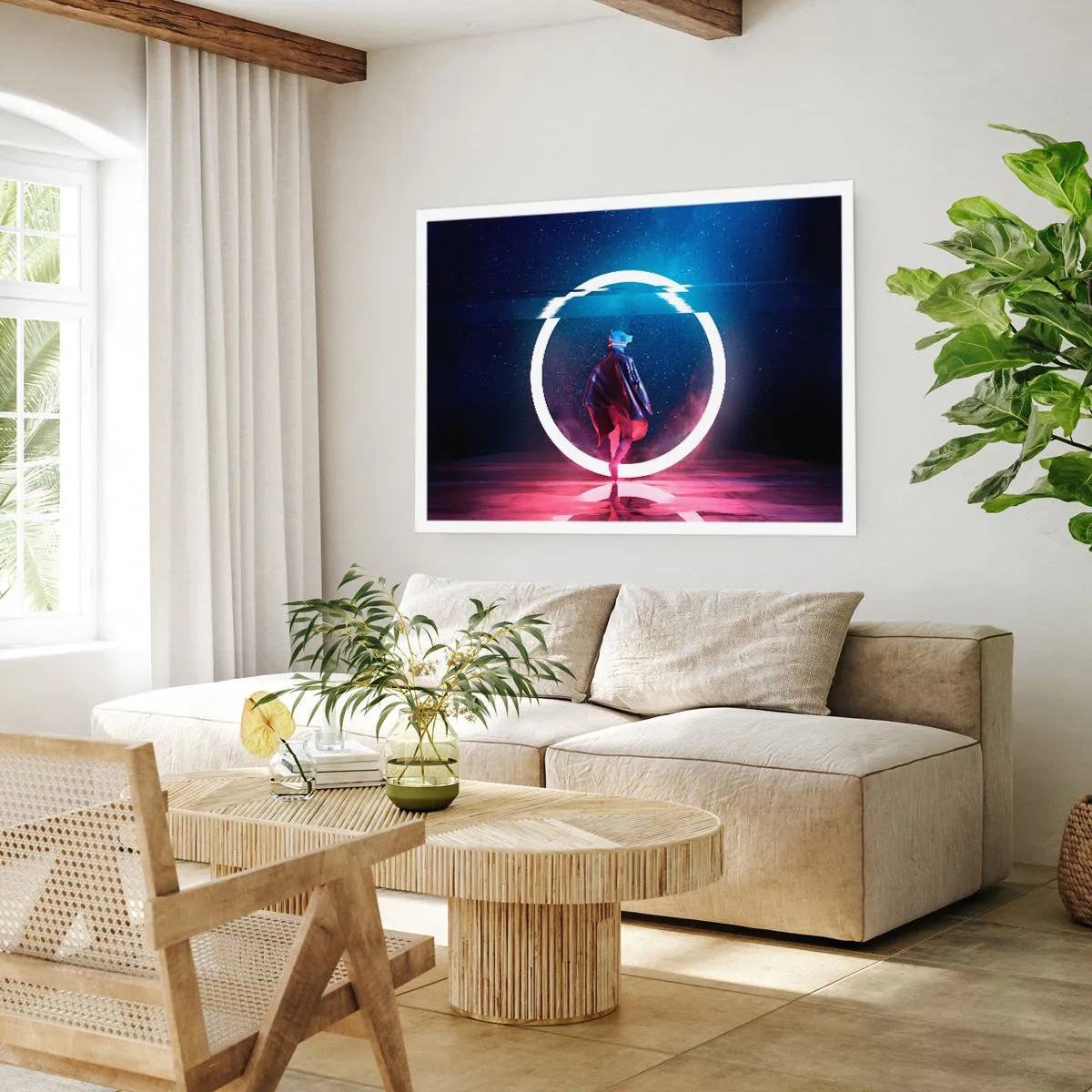 Poster - Between Worlds - 40x30 cm