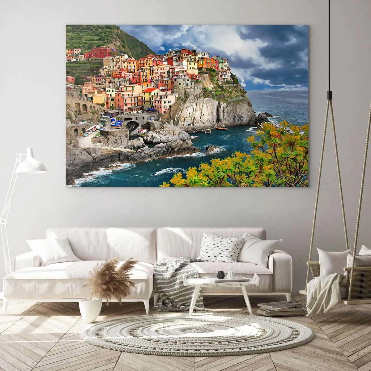 Glass picture - Hugging the Rocks - 120x80 cm