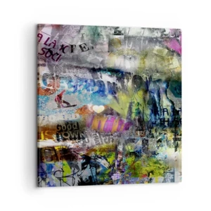 Canvas picture - Collage of Memories - 60x60 cm