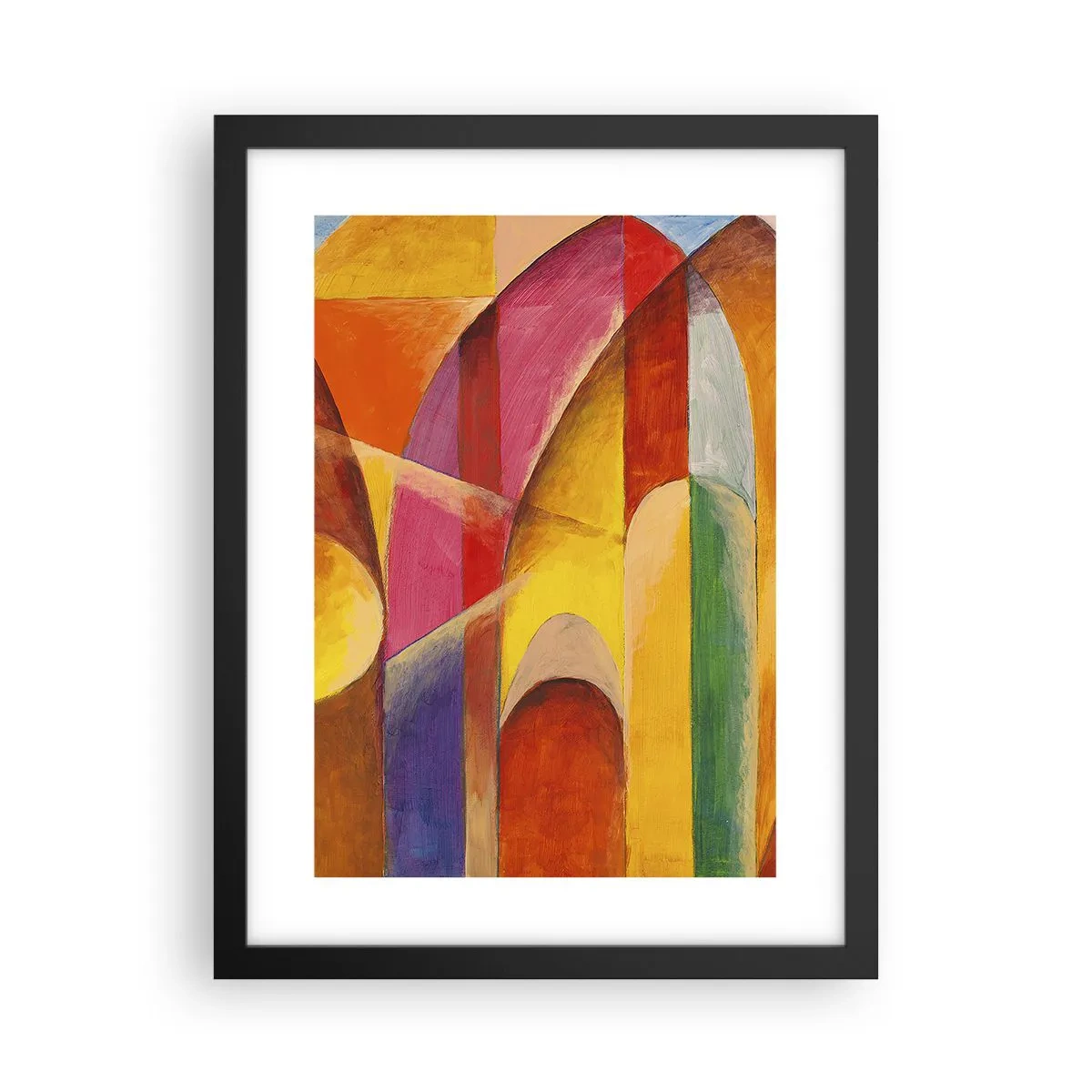 Poster in black frame - Cathedral of the Sun - 30x40 cm