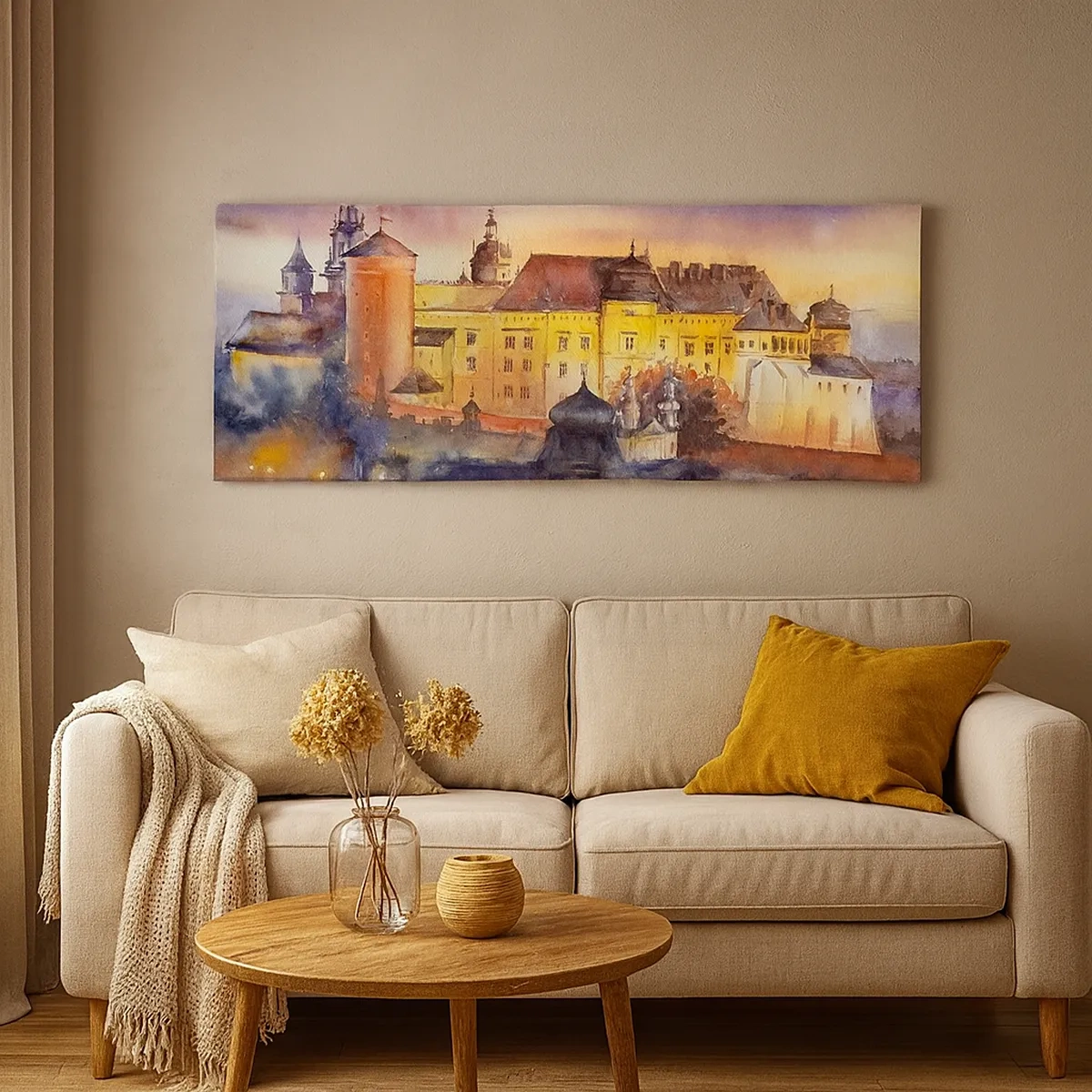 Canvas picture - History and Fairytale - 30x30 cm
