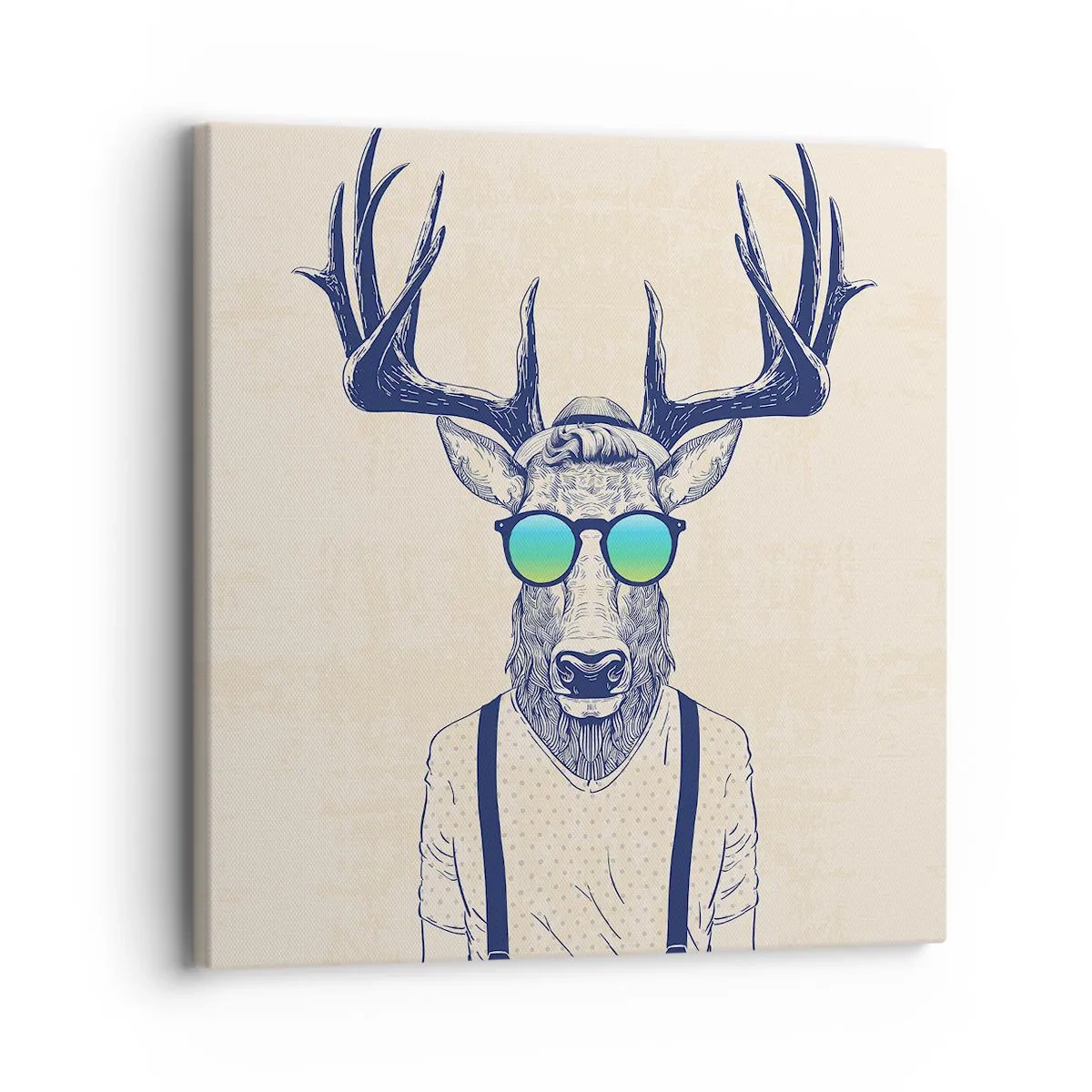 Canvas picture - And Who Did You Expect? - 30x30 cm