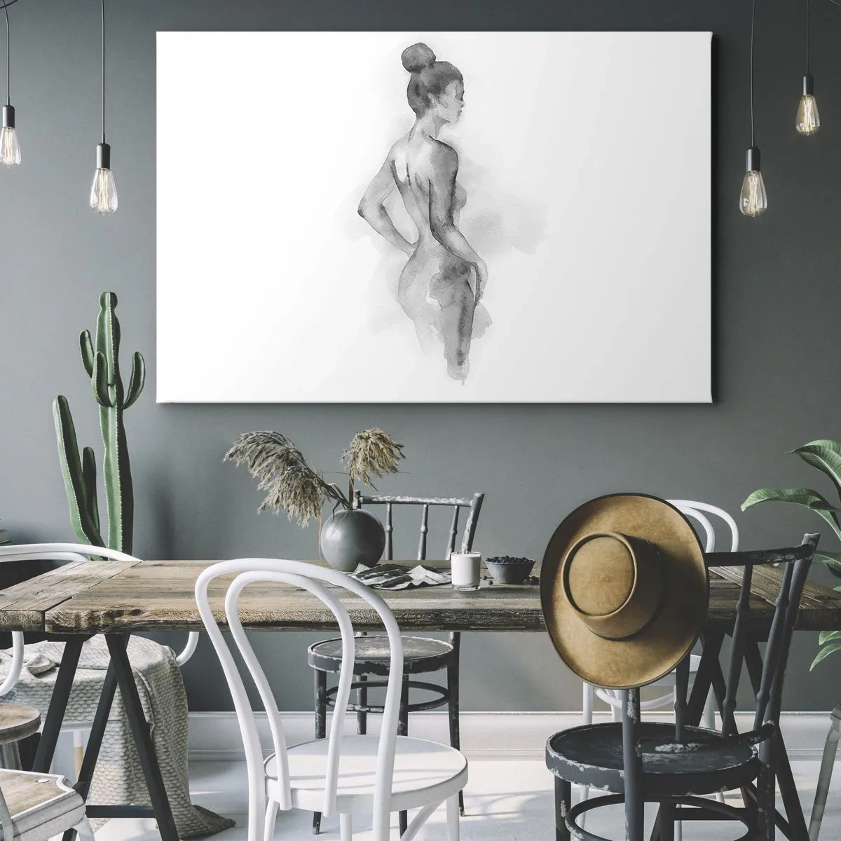 Canvas picture - Pretty As a Picture - 120x80 cm