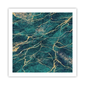 Poster - Gold Vein - 60x60 cm