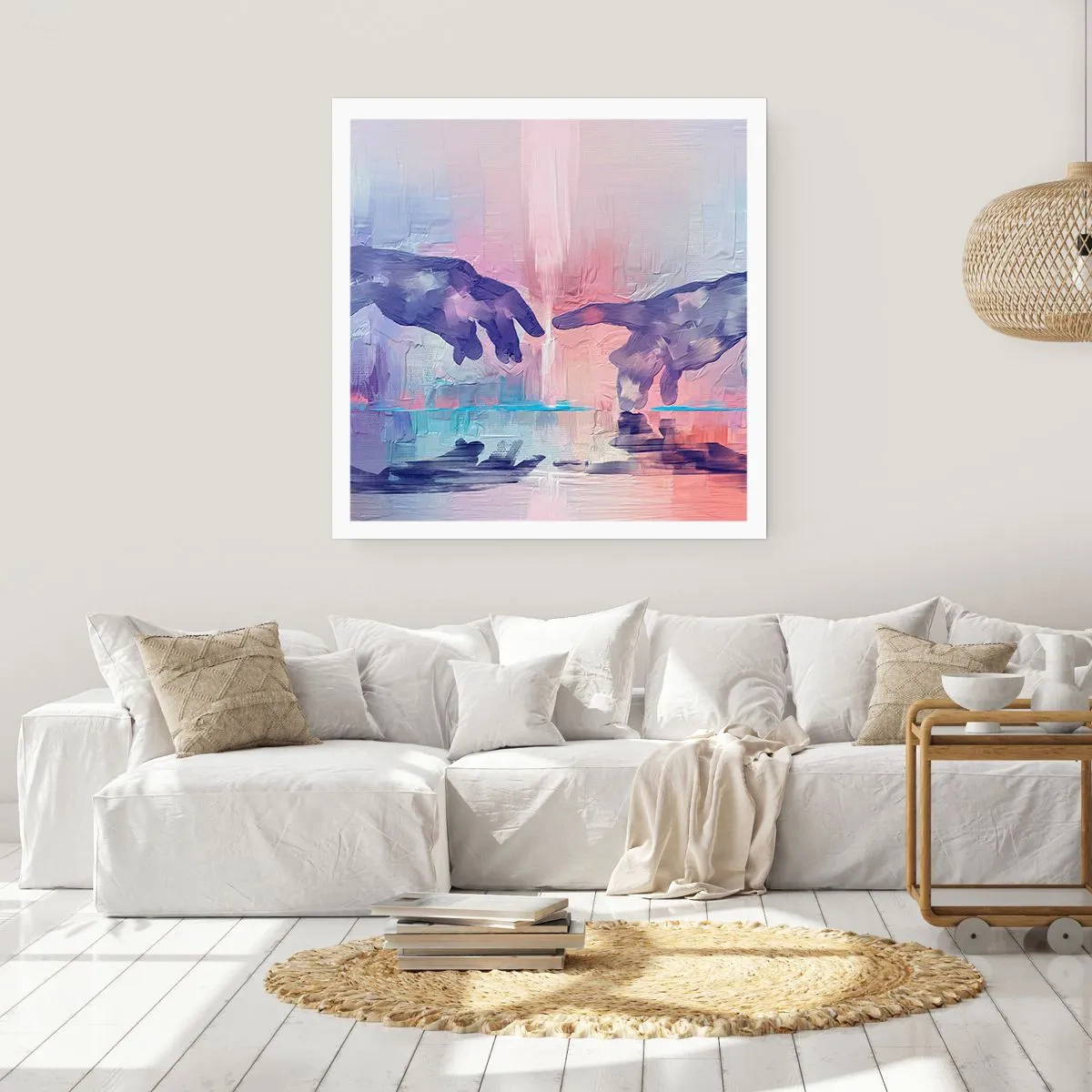 Poster - Godly Spark of Life - 30x30 cm