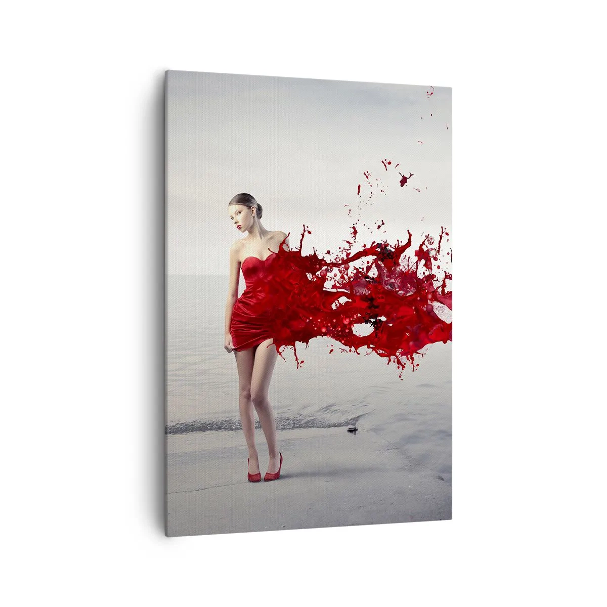 Canvas picture - Passionate Like a Scarlet - 70x100 cm