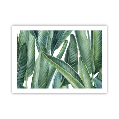 Poster - Only Green Itself - 70x50 cm