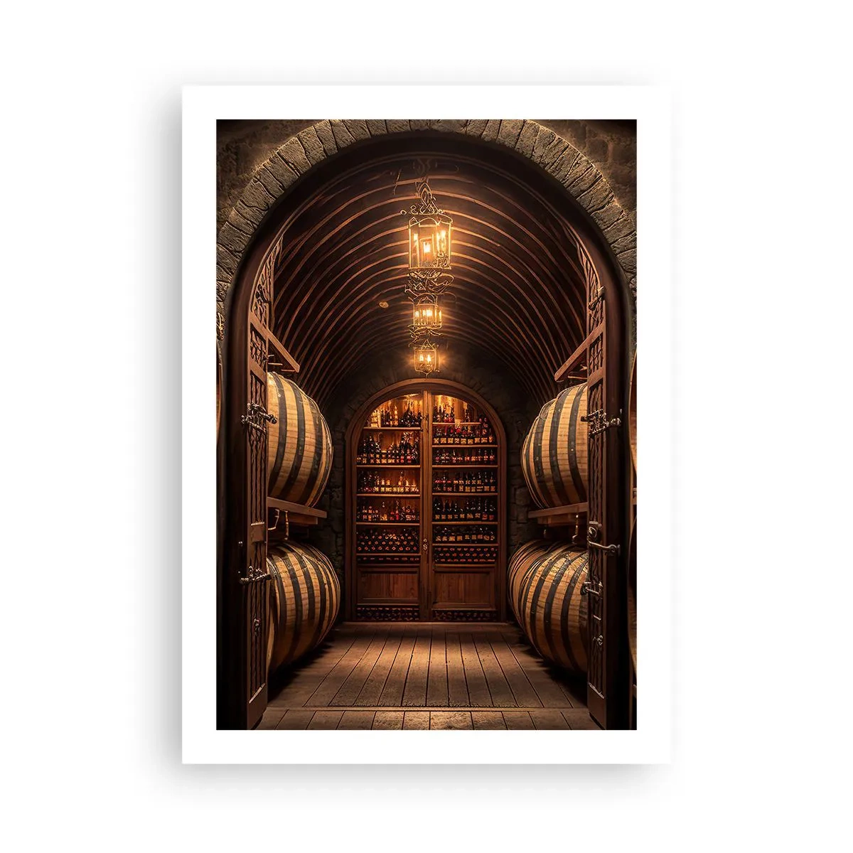 Poster - Atmospheric Cellar - 50x70 cm