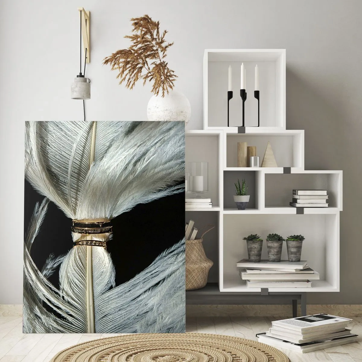 Glass picture - …and I won't Leave You… - 70x100 cm