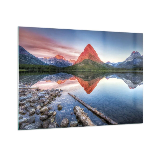 Glass picture - Heat and Cold - 100x70 cm