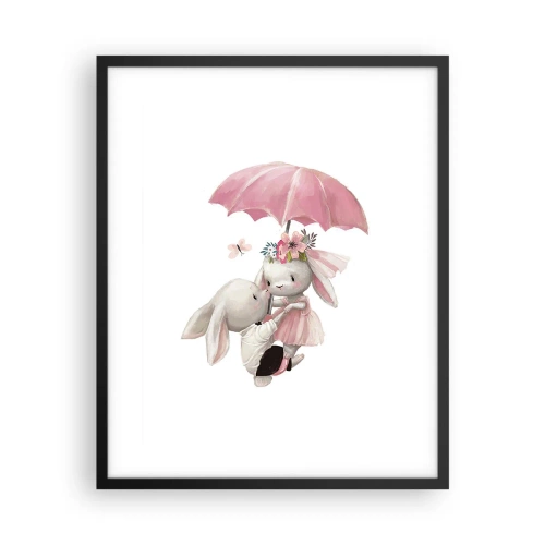 Poster in black frame - This Is Love - 40x50 cm